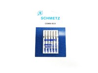 Иглы SCHMETZ Combi-Box (универсальные, джинс, стретч) №70-90, 5 шт.