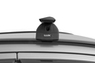 Багажная система 3 "LUX" с дугами 1,3м аэро-трэвэл черная (82мм) для Nissan Qashqai 2014-... г.в.