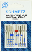 Иглы SCHMETZ комбинированные 70-100, 8+1 шт.