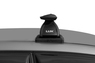 Багажная система "LUX" с дугами 1,2м аэро-трэвэл (82мм) для а/м Kia Pro Ceed Coupe 2007-... г.в.